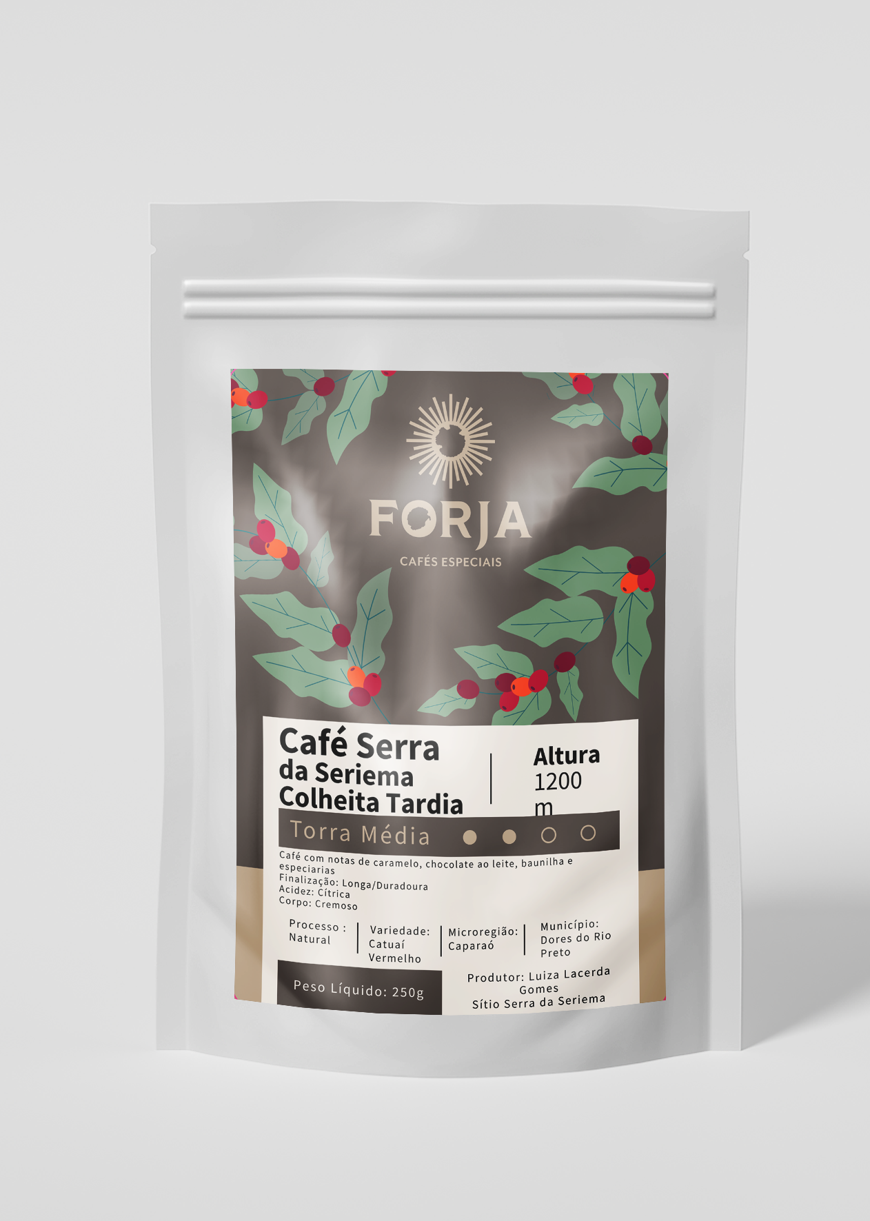 Floral & Frutas Vermelhas - Café Especial Forja