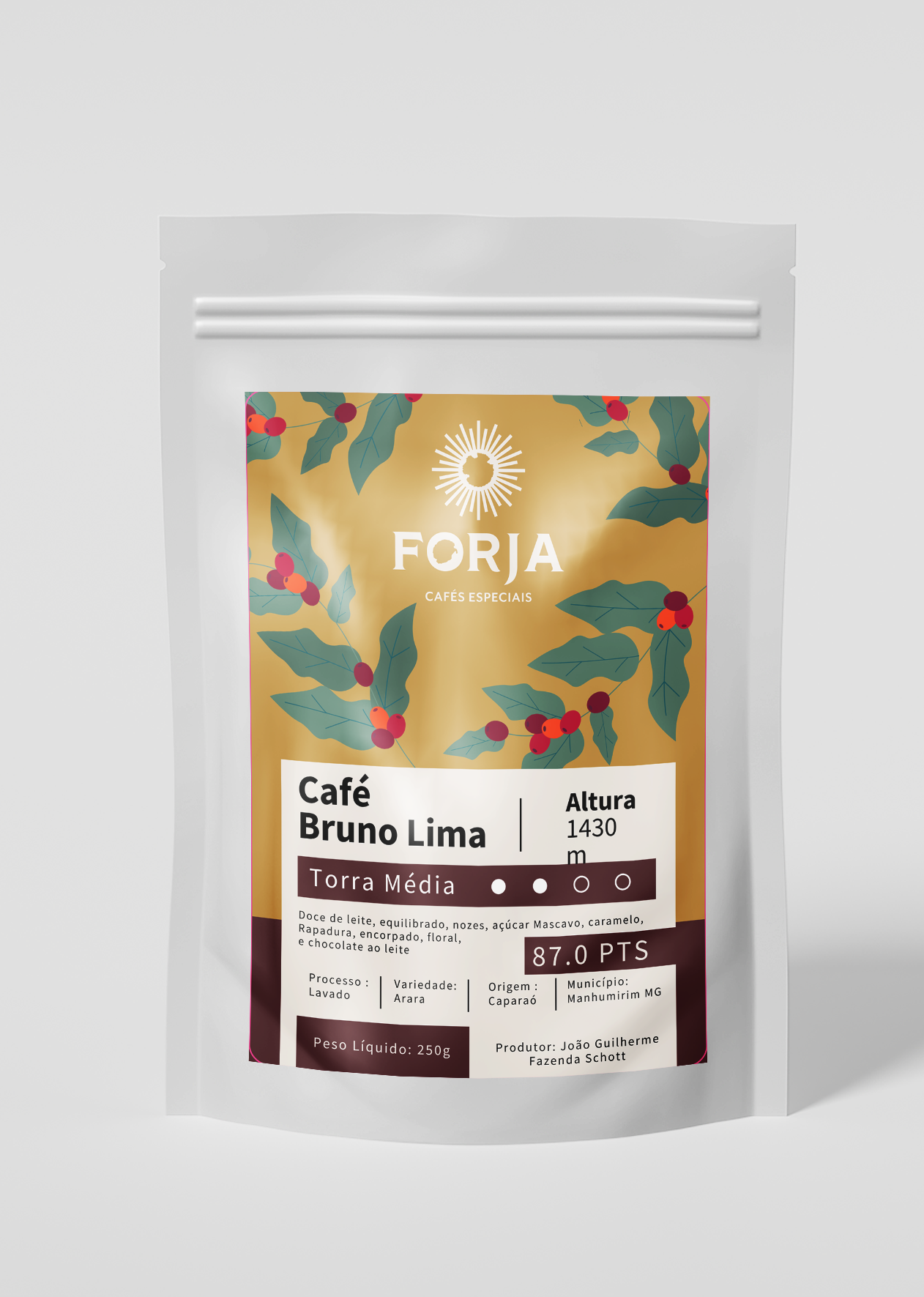 Bala de Caramelo - Café Especial Forja