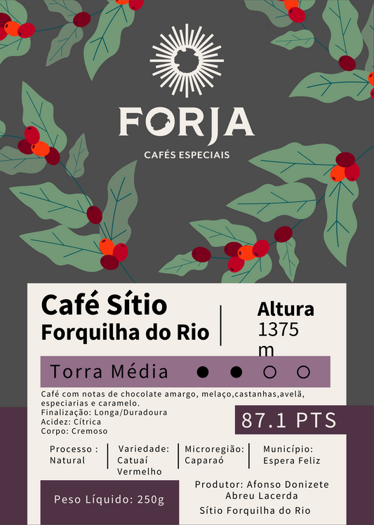 Café Sítio Forquilha do Rio - Café Especial Forja