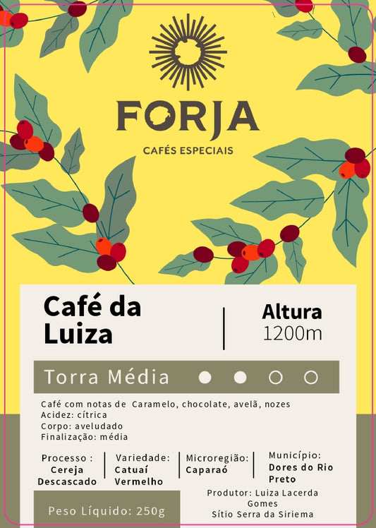 Café da Luiza - Café Especial Forja - 250g
