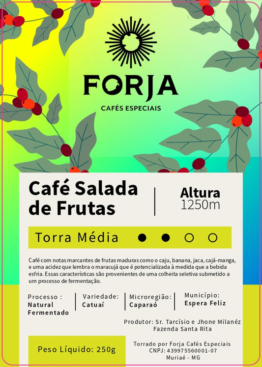 Salada de Frutas - Café Forja